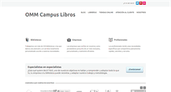 Desktop Screenshot of ommcampuslibros.com